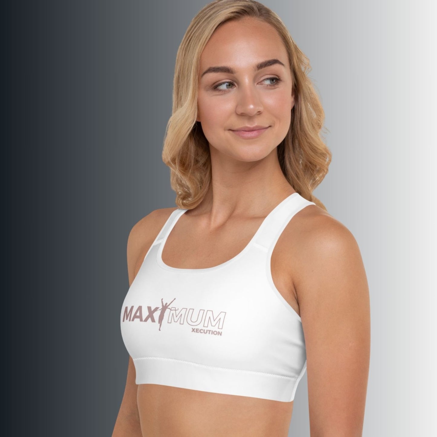 Max Femme Sports Bra (Primrose Pink)