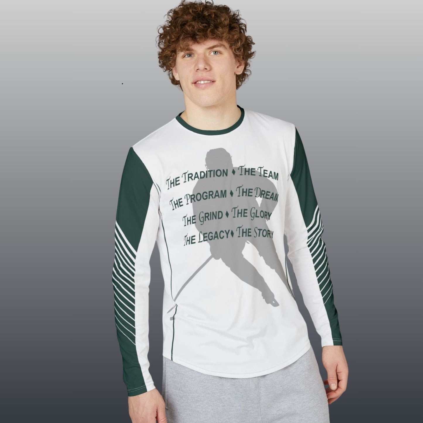 Men's Legacy Script Ice Long Sleeve – Hockey Edition