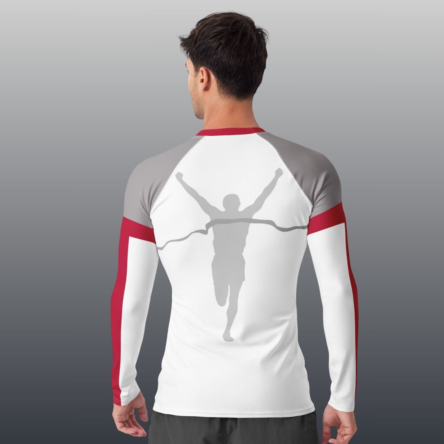 Legacy Script Long Sleeve: Core Remix (White/Red Edition)