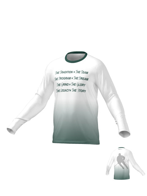 Men's Legacy Script Performance Long Sleeve – Hockey Edition