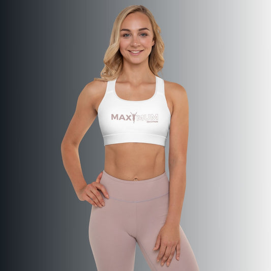Max Femme Sports Bra (Primrose Pink)
