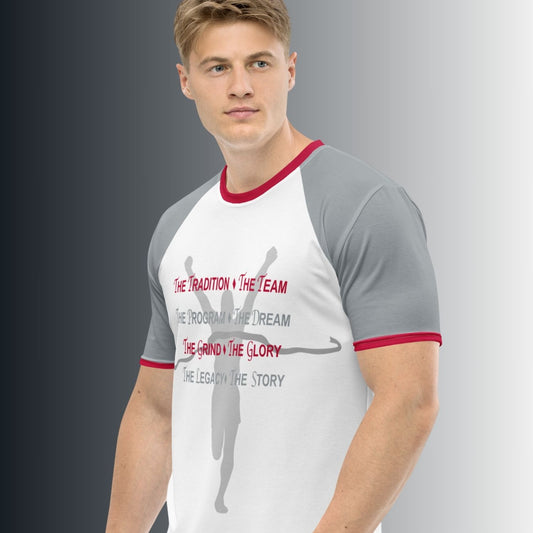Legacy Script Short Sleeve – Core (White/Red Edition)