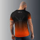 Men's MX Fade Performance Tee (Orange/Black)